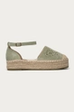 turkusowy Answear Lab espadryle Damski