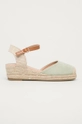 turkusowy Answear Lab - Espadryle Damski