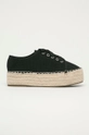 czarny Answear Lab - Espadryle Damski