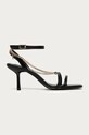 Answear Lab Sandały 5-8 cm czarny 1JB.1072.DA