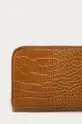 hnedá Answear Lab - Kožená peňaženka
