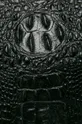 čierna Answear Lab - Kožený ruksak