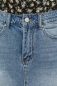 niebieski Answear Lab - Spódnica jeansowa
