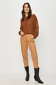 Answear Lab - Sweter brązowy