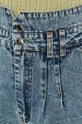 albastru Answear Lab - Pantaloni scurti jeans