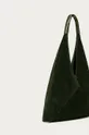 Answear Lab - Semišová kabelka  100% Prírodná koža