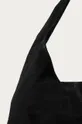 čierna Answear Lab - Semišová kabelka