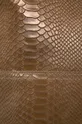 Answear Lab - Kožená kabelka béžová