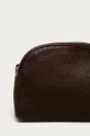 burgundské Answear Lab - Kožená kabelka