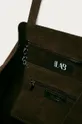 hnedá Answear Lab - Semišová kabelka