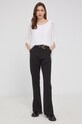 Answear Lab bluzka jedwabna SILK 6061.DB biały WW22