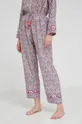 rózsaszín Answear Lab selyem pizsama