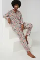 turkusowy Answear Lab piżama bawełniana Damski