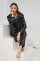 czarny Answear Lab komplet piżamowy Damski