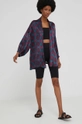 Answear Lab kimono fioletowy