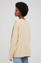 Oblečenie Bavlnená mikina Answear.LAB RAV.2.DB béžová
