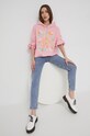 Answear Lab bluza różowy R6008.K
