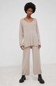 Súprava Answear.LAB 2157.2156.2.KR béžová WW22