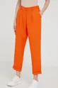 πορτοκαλί Σετ - σακάκι και παντελόνι Answear Lab
