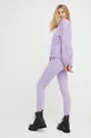 фиолетовой Хлопковый спортивный костюм Answear Lab