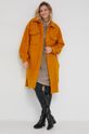 Μάλλινο παλτό Answear Lab πορτοκαλί