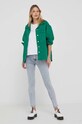 Oblečení Džínová bunda Answear.LAB 9108.1.DA zelená