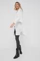 λευκό Πουκάμισο με μετάξι Answear Lab X Limited collection No Shame No Fear