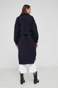 Kabát s vlnou Answear.LAB 1180.1.AJ námořnická modř WW22