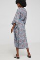 Odzież Answear Lab kimono jedwabne 20.340.3W niebieski