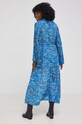 Answear Lab szlafrok jedwabny Silk Blended 12.DB niebieski WW22