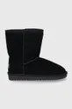 crna čizme za snijeg od brušene kože Answear Lab Ženski