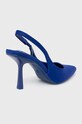 Boty Lodičky Answear.LAB PM2863.1.DA modrá