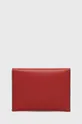 Answear Lab portfel skórzany czerwony