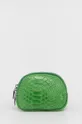 zelená Kožená peňaženka Answear Lab