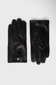 čierna Kožené rukavice Answear Lab Dámsky