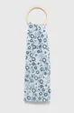 μπλε Μεταξωτό φουλάρι Answear Lab Silk Blend Γυναικεία