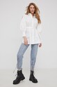 Answear Lab jeansy answear.LAB X limitowana kolekcja festiwalowa BE BRAVE H9505.w niebieski WW22