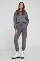 Bavlnené nohavice Answear Lab sivá