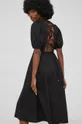 czarny Answear Lab sukienka bawełniana answear.LAB X limitowana kolekcja festiwalowa BE BRAVE