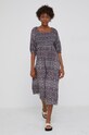 Answear Lab rochie G5030.1.KR bleumarin WZ21