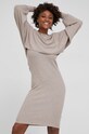 Answear Lab Sukienka i sweter JK83901AB.5KR beżowy