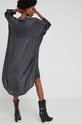 Oblečenie Hodvábne šaty Answear.LAB 20241.1.AJ sivá