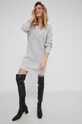 Μάλλινο φόρεμα Answear.LAB 21228.2KR γκρί WW22