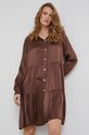 Answear Lab Sukienka 6349.2KR brązowy WW22