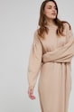Odzież Answear Lab Sukienka 1200.DA beżowy