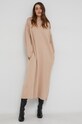 Answear Lab Sukienka 1200.DA beżowy