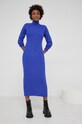 Haljina Answear.LAB W2301.AJ plava WW22