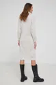 Answear Lab - Μάλλινο φόρεμα  50% Ακρυλικό, 30% Πολυαμίδη, 10% Μαλλί, 10% Βισκόζη