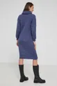 Answear Lab - Μάλλινο φόρεμα  50% Ακρυλικό, 30% Πολυαμίδη, 10% Μαλλί, 10% Βισκόζη