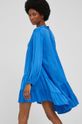 niebieski Answear Lab sukienka z jedwabiem Damski